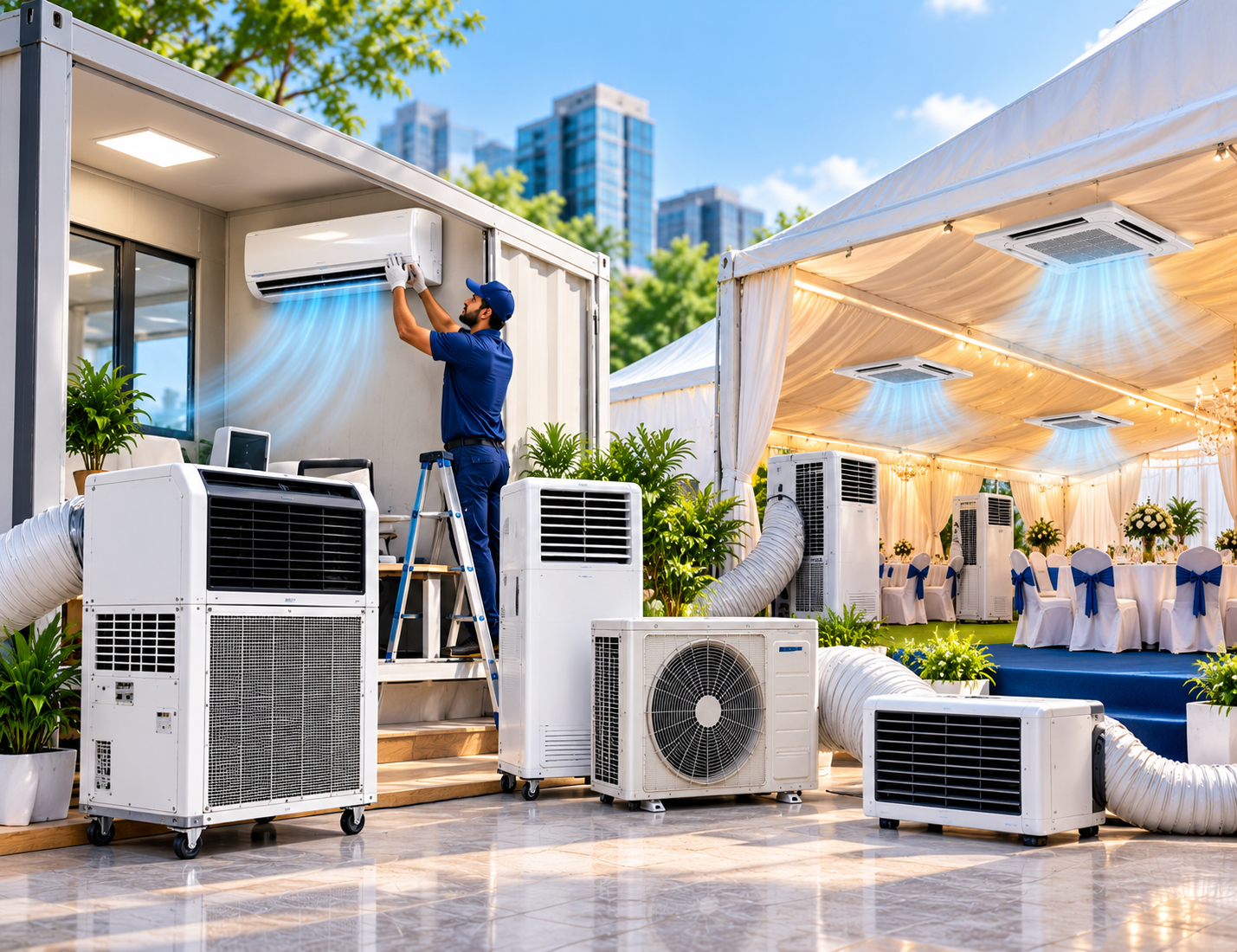 Short term AC rental